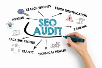 create an expert SEO audit report