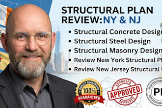 review new york new jersey structural plan concrete steel masonry design civil e