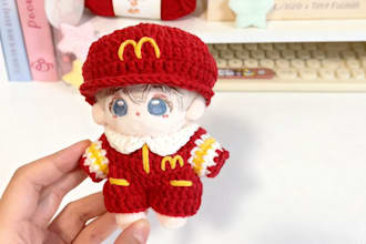 crochet custom handmade clothes for your barbie or bjd doll