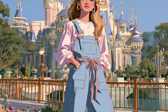 turn yourself into disney cartoon characters
