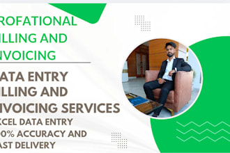 prepare professional invoices and billing sheets in excel