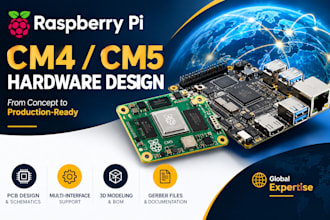 engineer production ready raspberry pi cm4 cm5 embedded hardware system