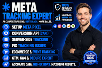 setup meta pixel fix meta pixel conversion API ga4, GTM, server side tracking