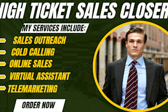 sales closer sales rep salesperson online sales telesales cold calling b2b sales