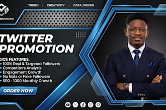 do twitter promotion x marketing shoutout x manager with fast oganic growth