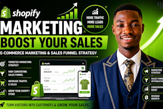 boost shopify sales with e commerce marketing and sales funnel strategy