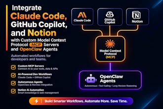 build custom ai agent using claude code, mcp, openclaw, hermes agent, jarvis ai
