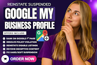 do google my business profile verification gbp setup optimize and fix suspension