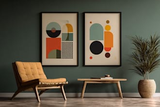 design quality printable abstract wall art posters