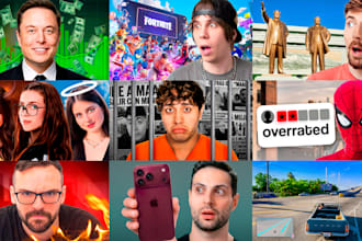 design high impact custom youtube thumbnails