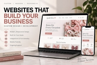 build a professional website for your small business