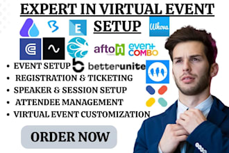 setup eventcreate airmeet bigmarker eventzilla zoho backstage whova fourwaves