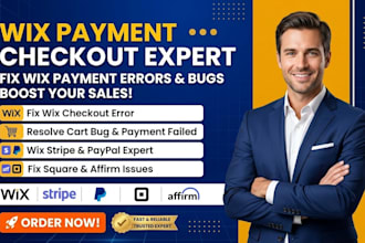 fix wix checkout error wix stripe paypal square affirm bug fix wix payment error