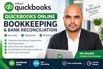 do quickbooks online bookkeeping and bank reconciliation