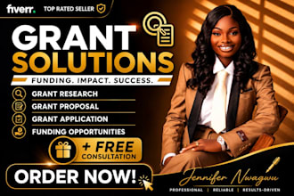 do grant research and application for seniorcare, church, mental health business