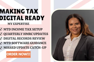 set up UK making tax digital mtd and submit hmrc quarterly updates