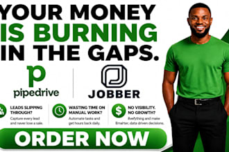 setup pipedrive crm pipedrive automation jobber automation jobber integration