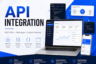 integrate apis and build custom web features