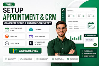 setup appointwise crm matlab appointy therapy appointlet inteliwise ai agent ghl