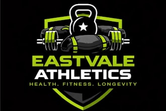 create high quality and beautiful athletic logo design