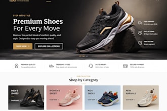 create website homepage design