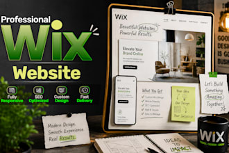 do wix website design, redesign wix website development for your business