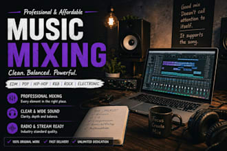 carefully mix a song