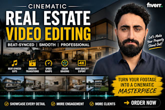 edit cinematic real estate videos with beat synced cuts