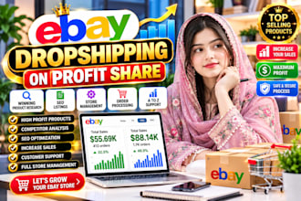 do ebay dropshipping on profit share