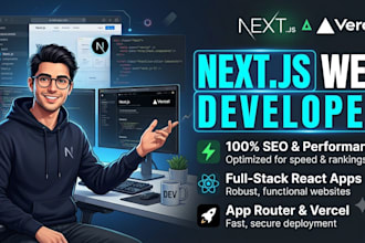 build a modern responsive nextjs website