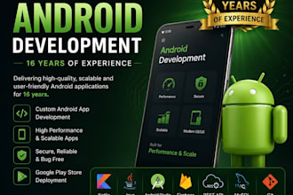 develop your native android app in kotlin with clean code