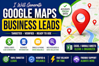 generate google maps business leads