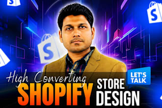 be your shopify expert and store or web designer and developer