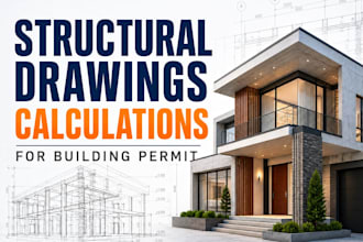 prepare structural drawings calculations for building permit