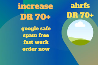 increase domain rating increase ahrefs DR 50 plus