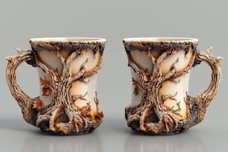 design awesome custom mug design