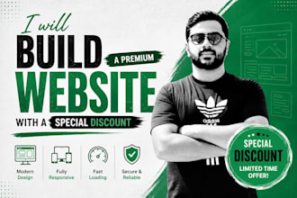 build a premium website with a special discount