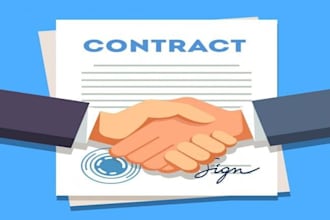 draft a professional legal contract or agreement