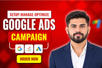 setup and audit google ads campaign for high performing adwords ppc ads campaign
