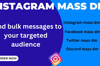 send instagram mass dm twitter mass dm discord mass dm to your targeted peoples