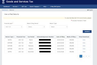 do gst return filing, gst registration, and reconciliation in india