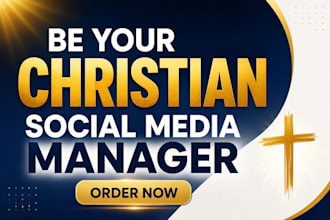 be your christian social media manager church event promotion expert