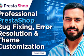 fix prestashop errors, bugs, and do theme customization