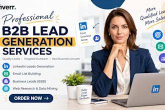 do b2b lead generation and lead list building