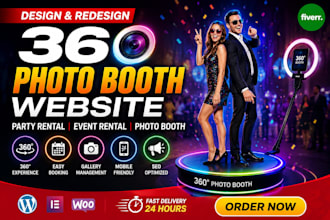 360 photo booth photo booth website party rental event rental website photobooth