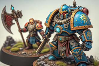 paint your warhammer, 40k, wargaming miniatures