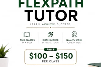 provide expert flexpath tutoring