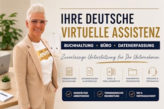 be your german virtual assistent for bookkeeping
