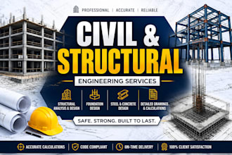 be your structural engineer for structural analysis and design