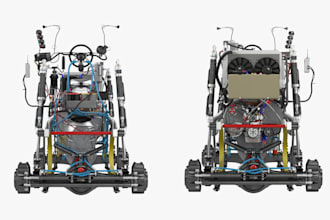 design vehicle chassis,suspension, drivetrain,gearbox,mechanical cad assemblies